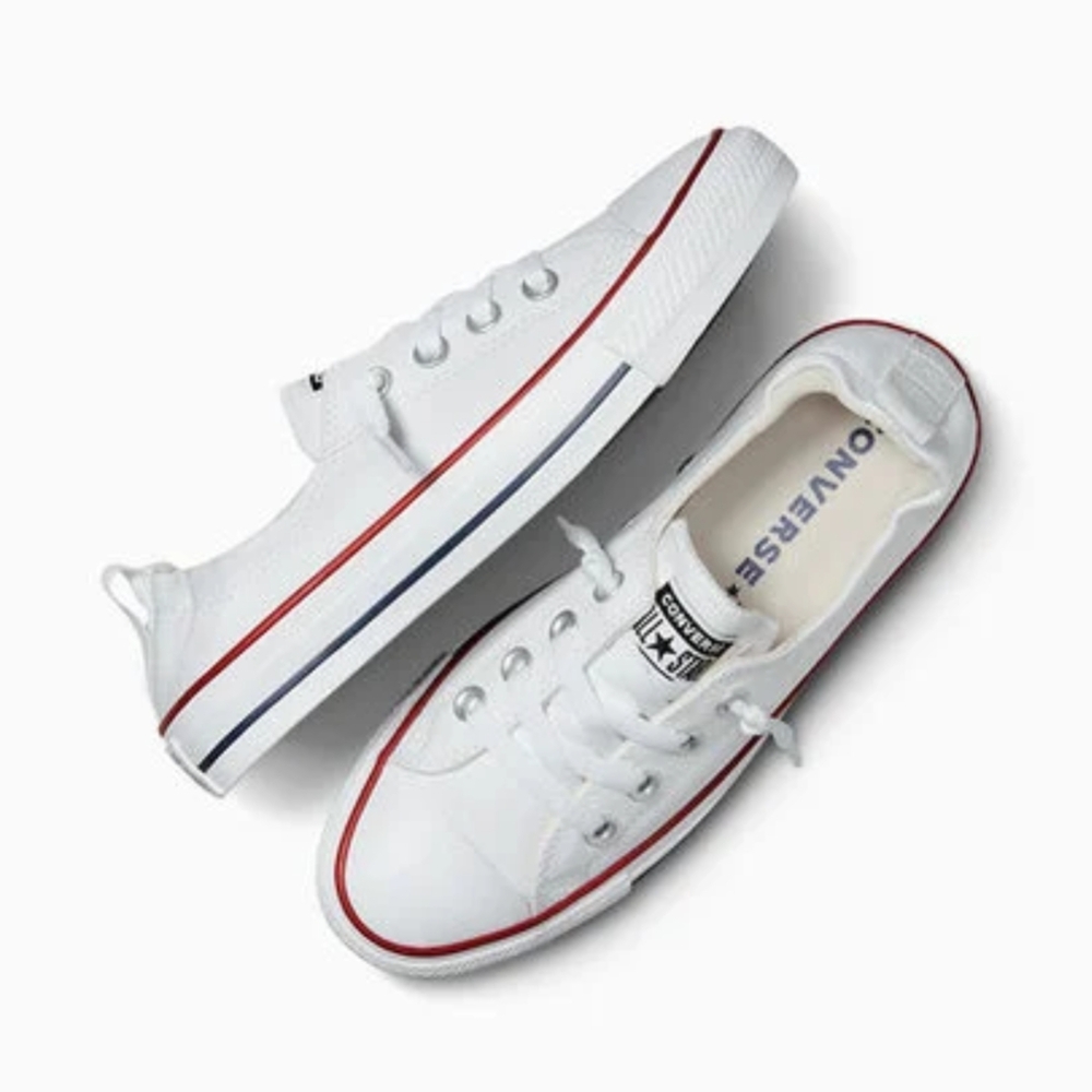 Converse Womens White Shoreline Slip On Sneakers
